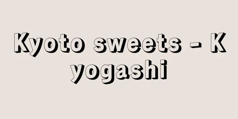 Kyoto sweets - Kyogashi
